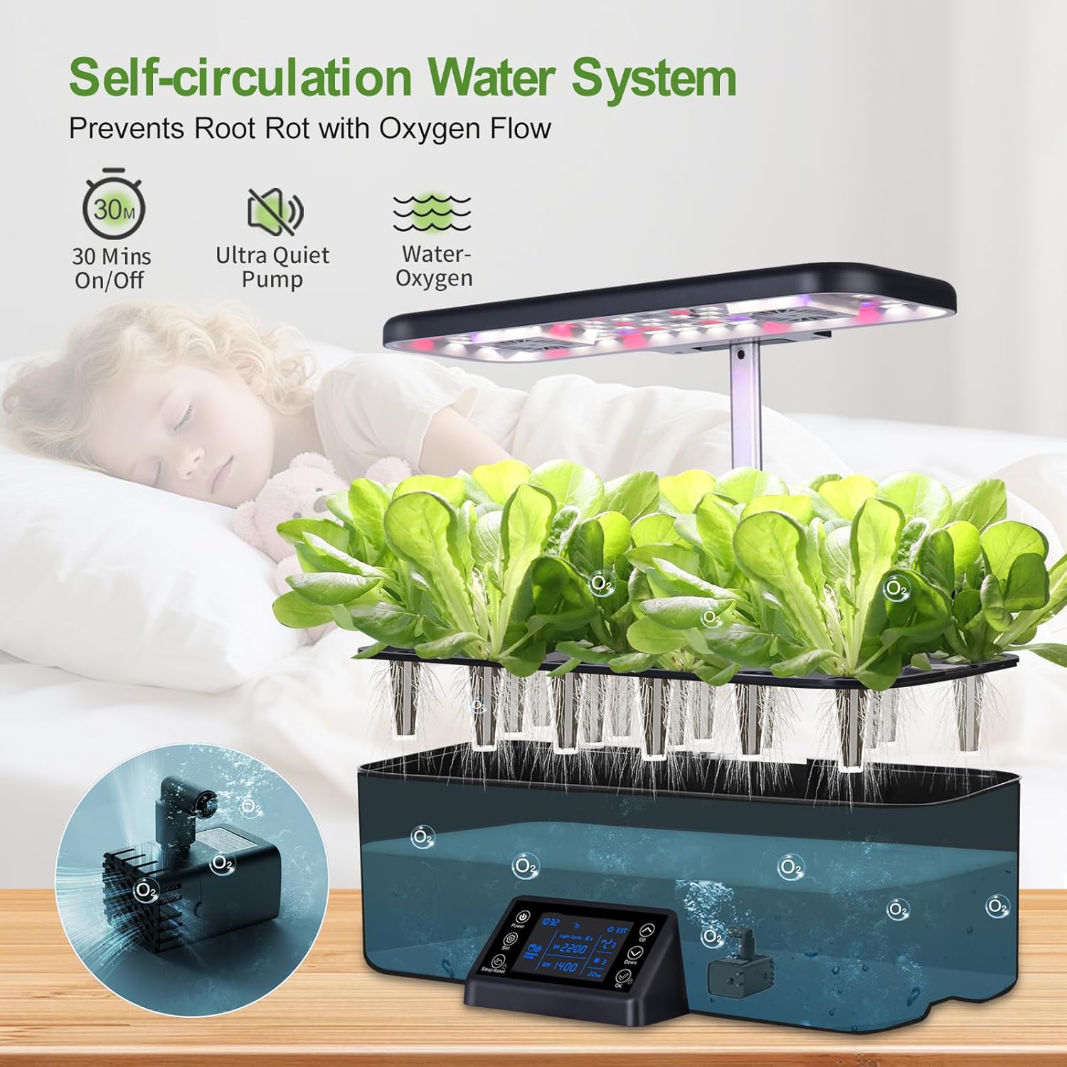 17 Pods Hydroponic Growing Sys - Smart Garden Light recension och pris