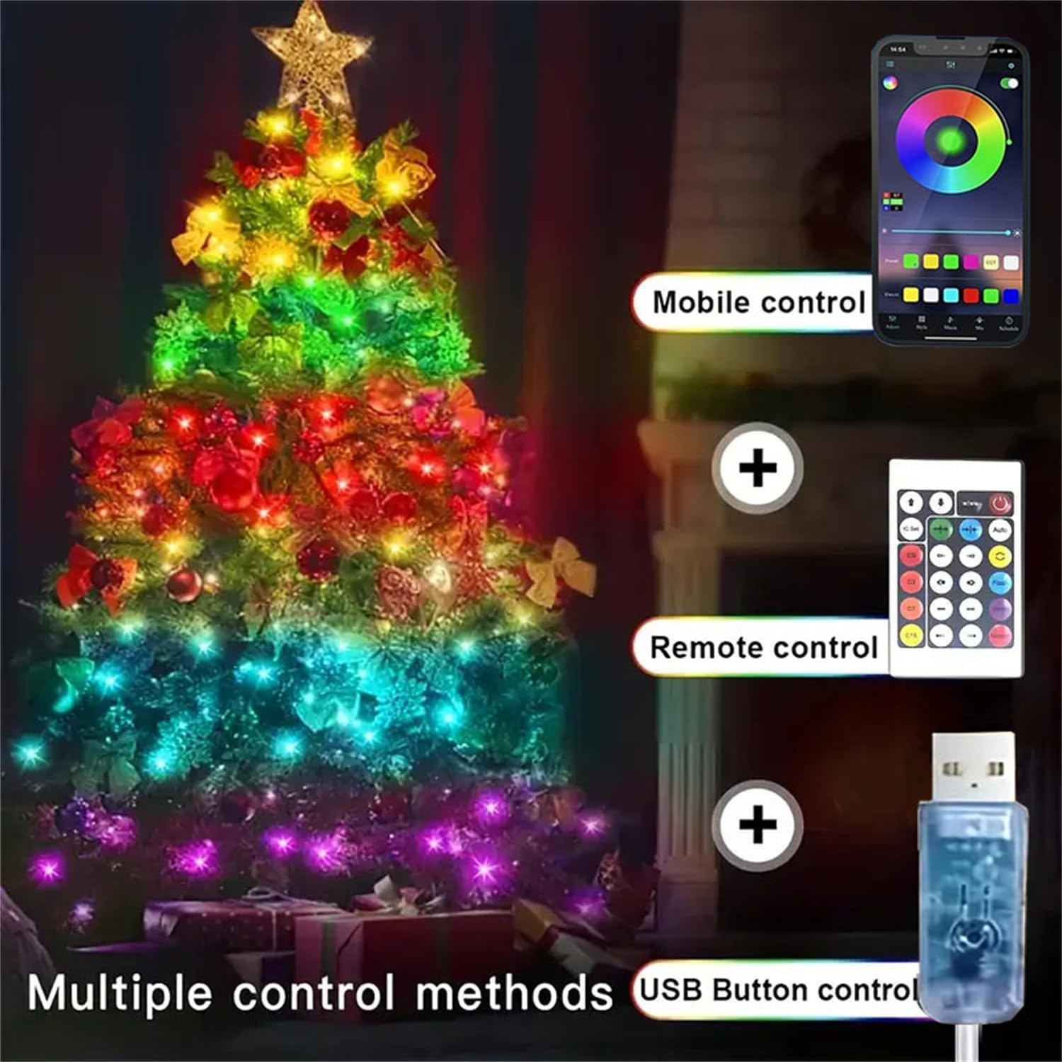 Led Fairy Light Strip Christma - Smart Garden Festoon Lights recension och pris
