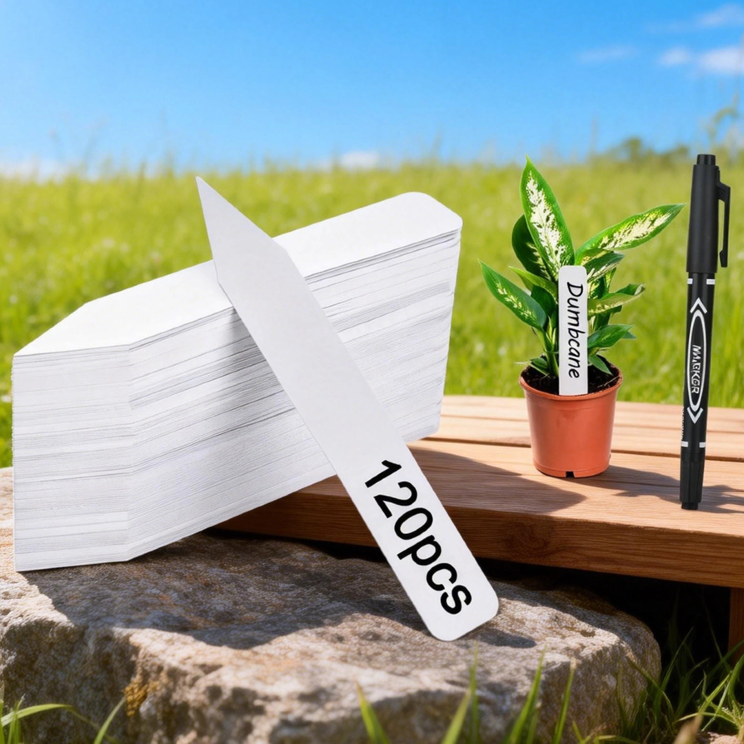 Waterproof Plant Labels 120PCS - Garden Journal Planner recension och pris