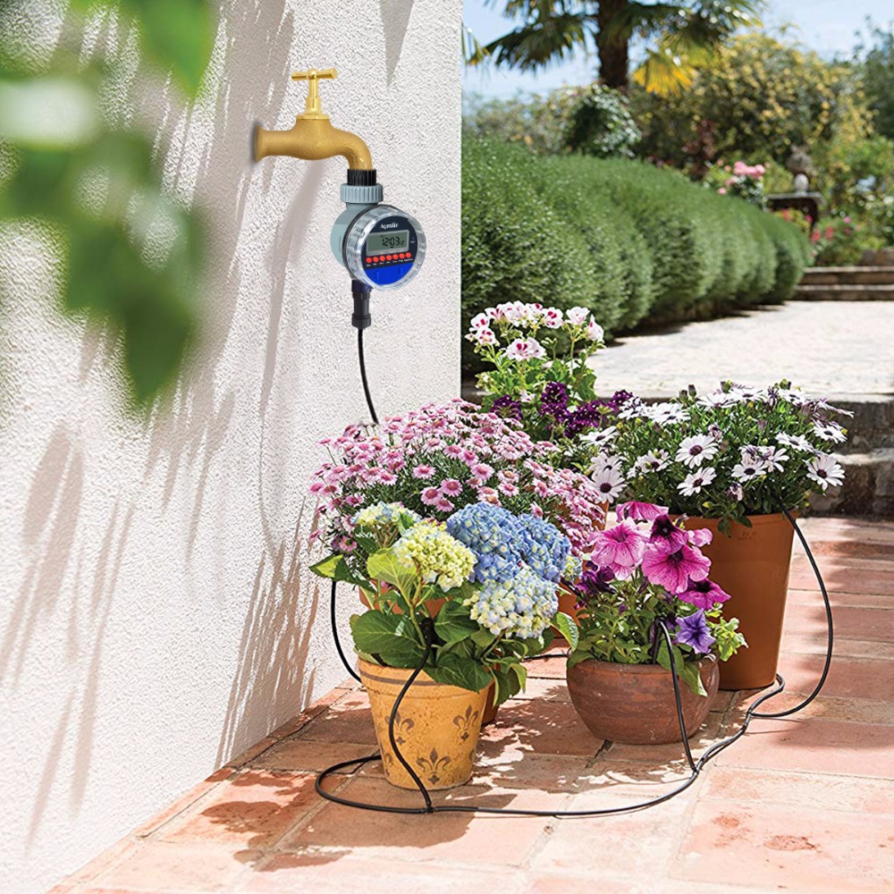Automatic LCD Display Watering - Smart Garden Tap Timer recension och pris