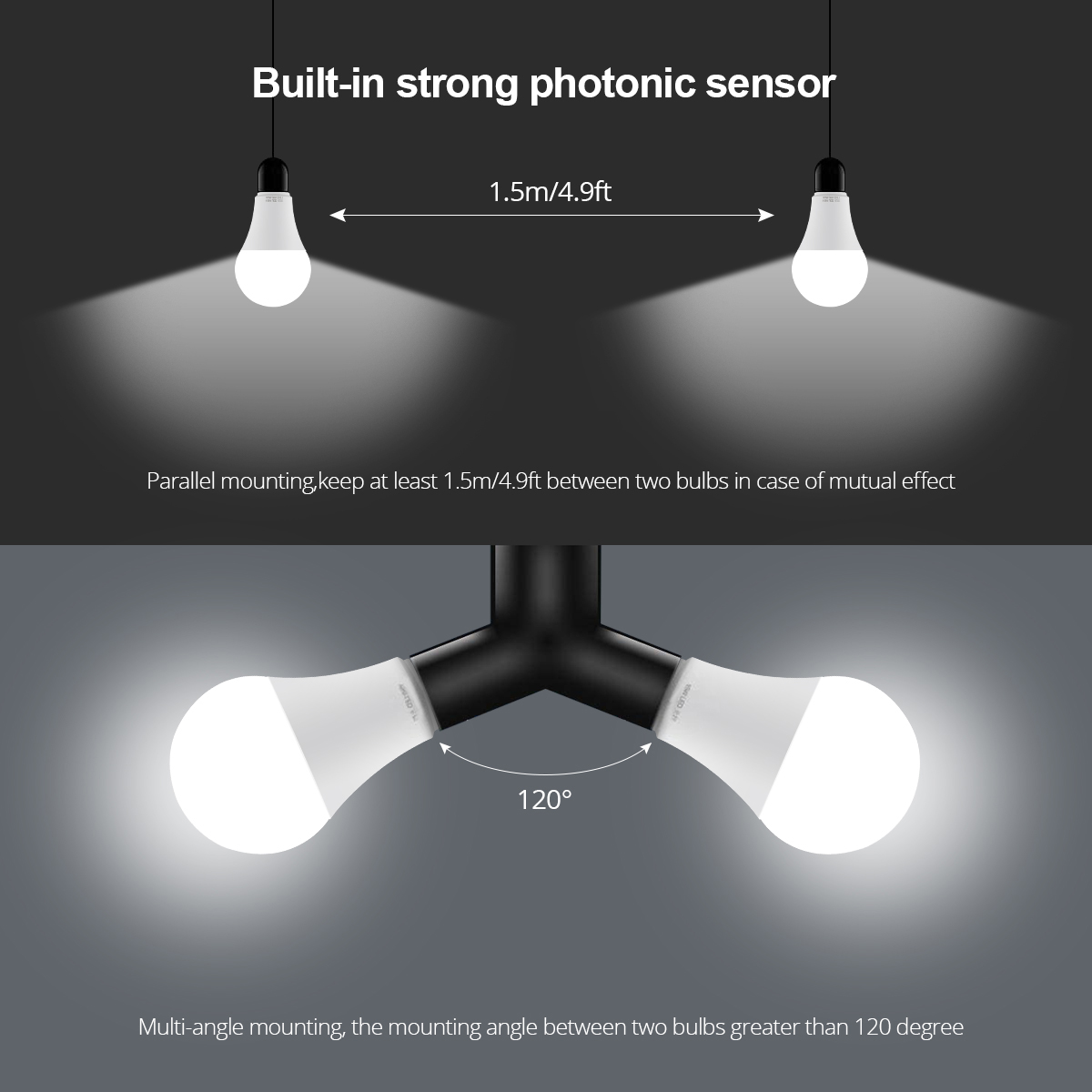 AC110V/220V Day Night Light Au - Smart Garden Festoon Lights recension och pris