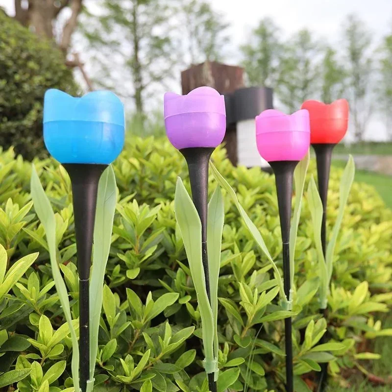 1Pcs Garden Tulip Flower Shape - Smart Garden Light recension och pris