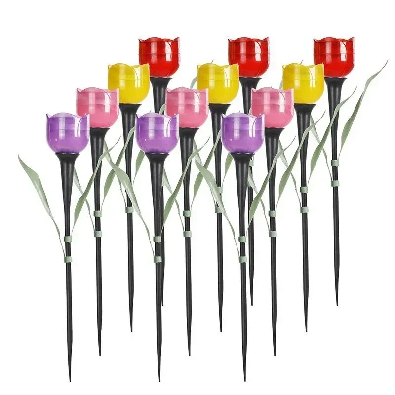 1Pcs Garden Tulip Flower Shape - Smart Garden Light recension och pris