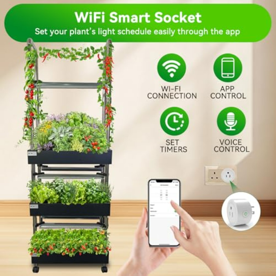 Indoor hydroponics growing sys - Smart Garden Light recension och pris