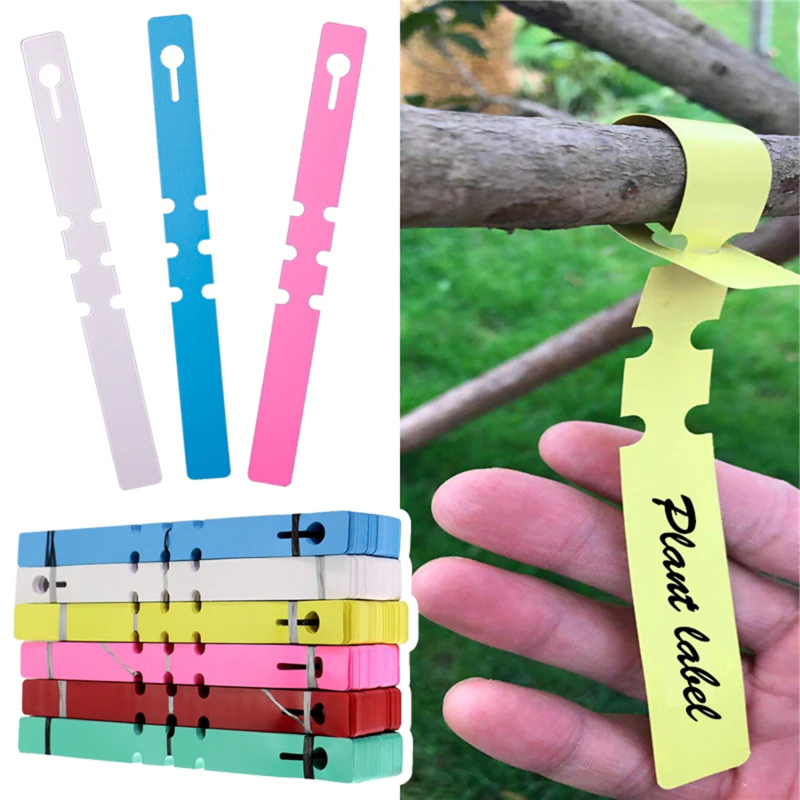 100-200pcs Waterproof Plant Ma - Garden Journal Planner recension och pris
