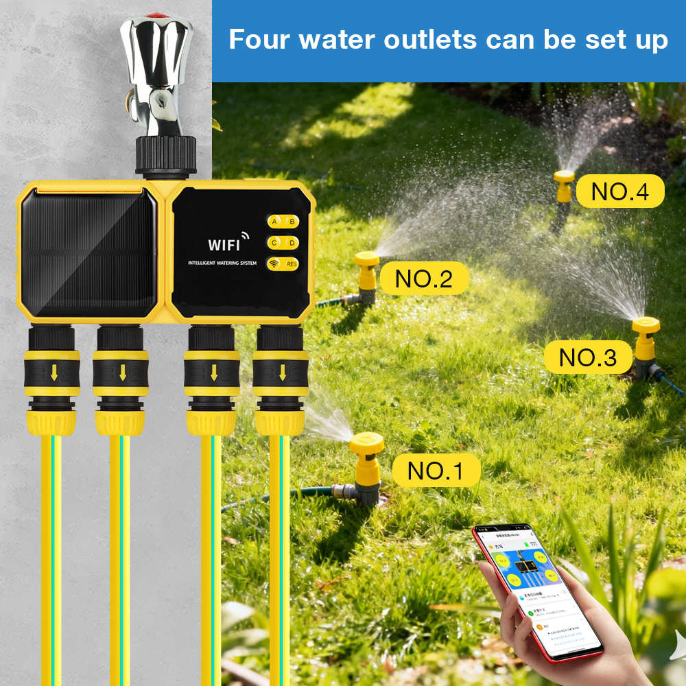 WiFi Solar Irrigation Timer 1/ - Smart Garden Keeper recension och pris