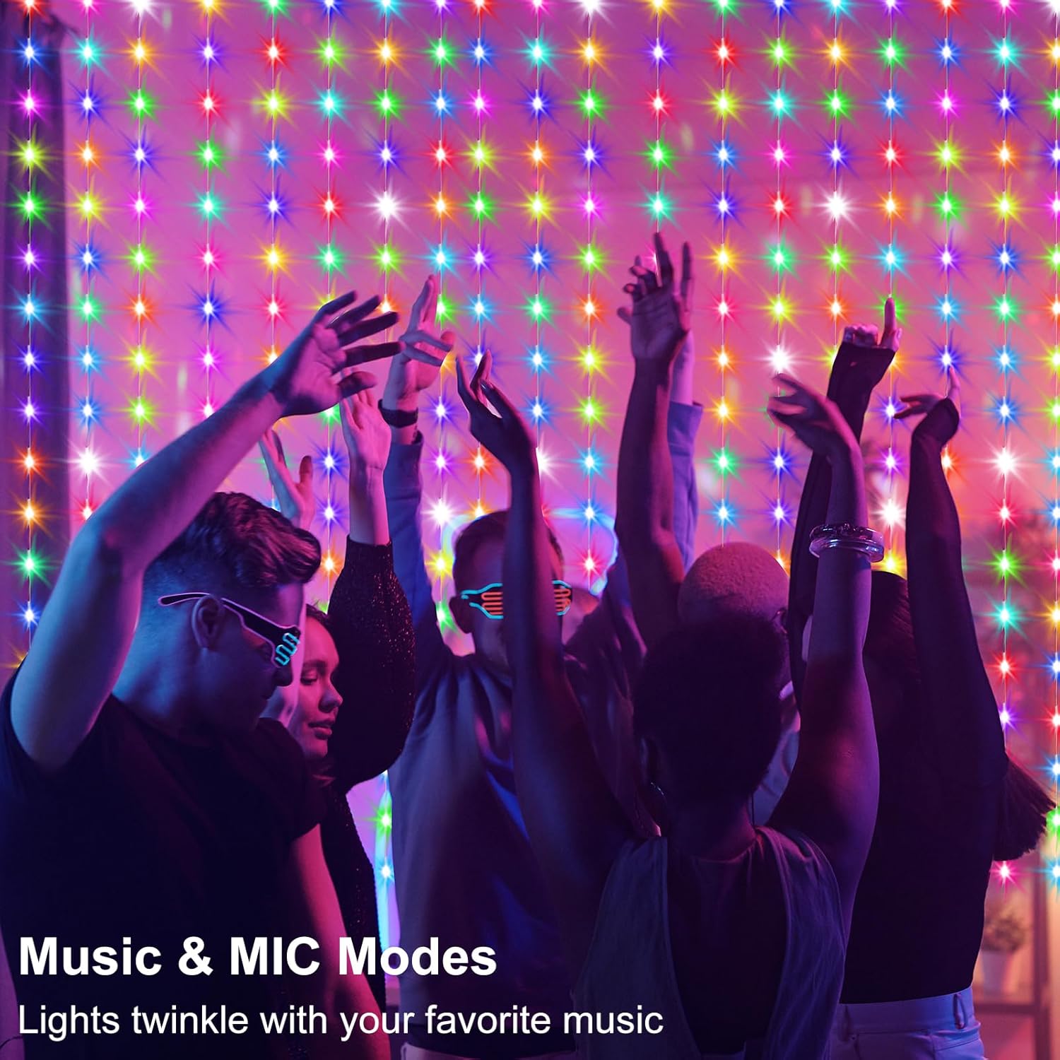 Smart Curtain Lights RGB 5050  - Smart Garden Light recension och pris