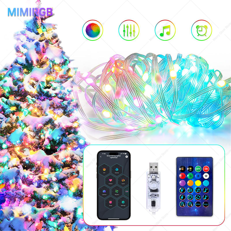 10M LED String Light Smart Blu - Smart Garden Festoon Lights recension och pris