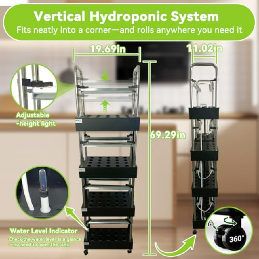 Indoor hydroponics growing sys - Smart Garden Light recension och pris