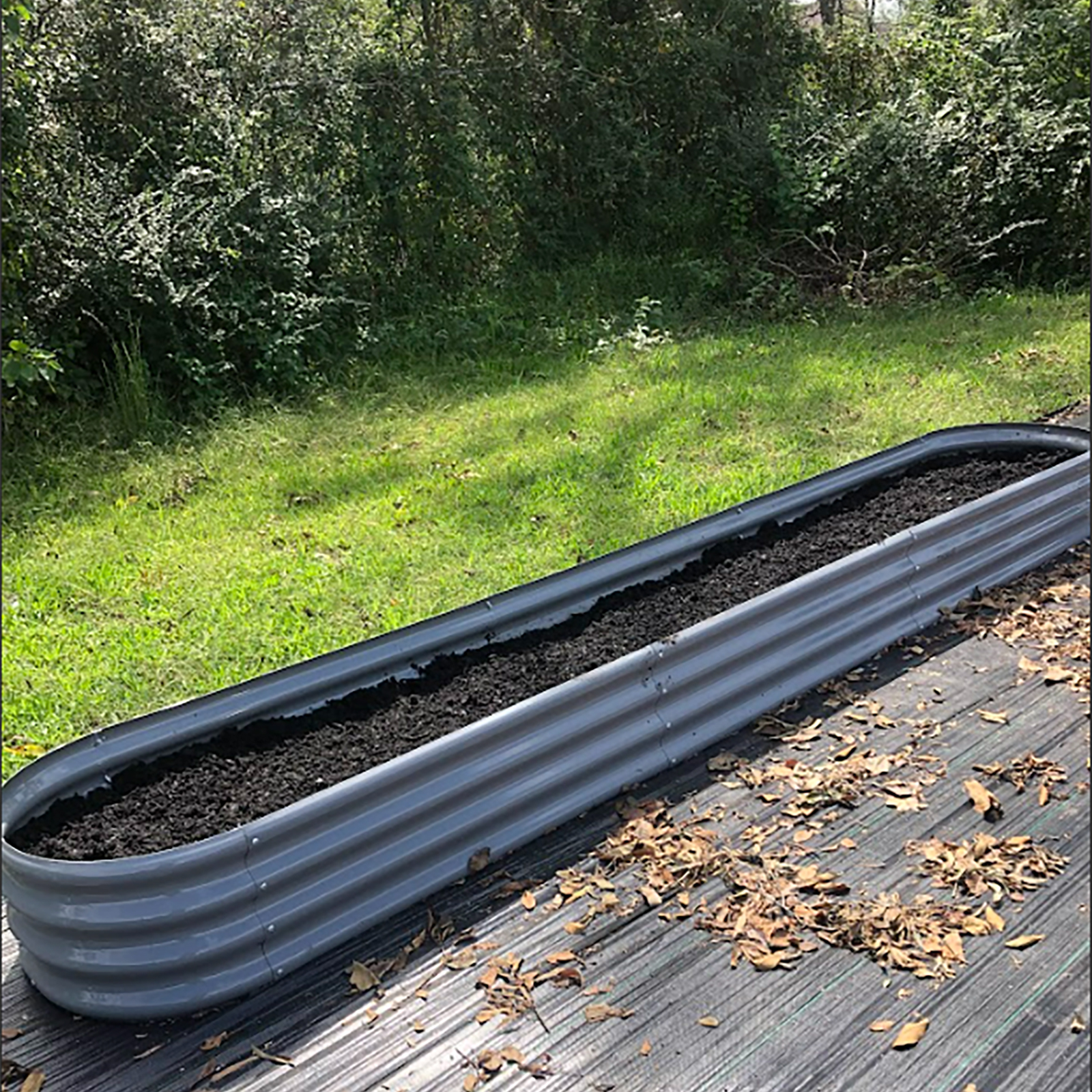 12x2x1FT Galvanized Raised Gar - Smart Garden Storage recension och pris