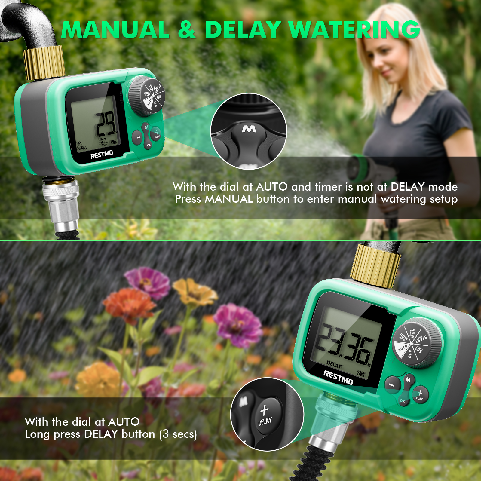 Smart Water Timer Zero Low Pre - Smart Garden Keeper recension och pris