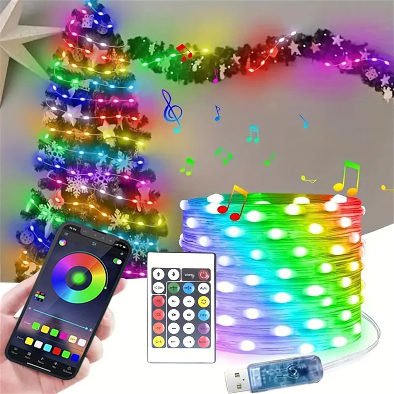 Led Fairy Light Strip Christma - Smart Garden Festoon Lights recension och pris