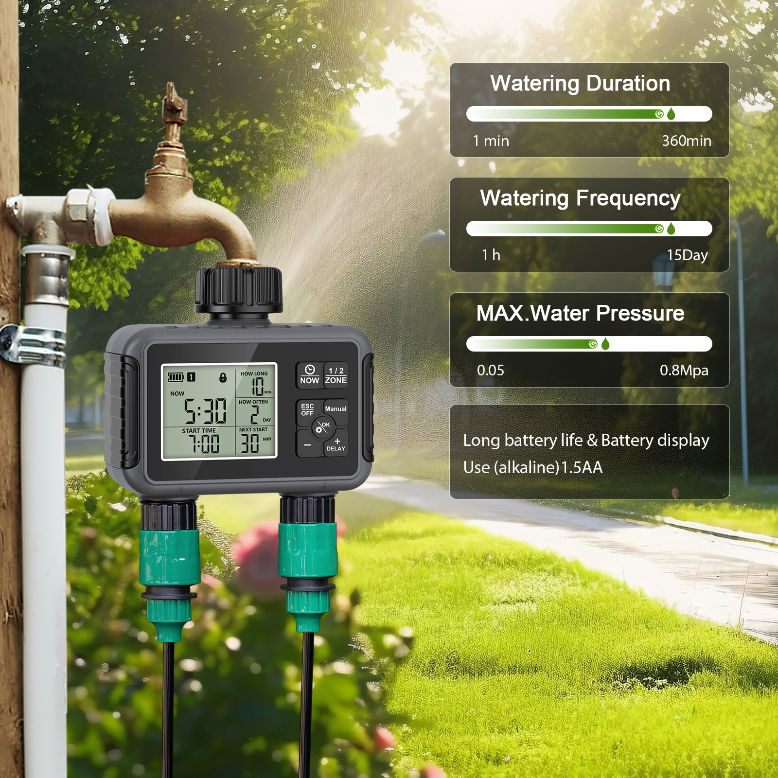 Dual Zone Independent Smart LC - Smart Garden Keeper recension och pris