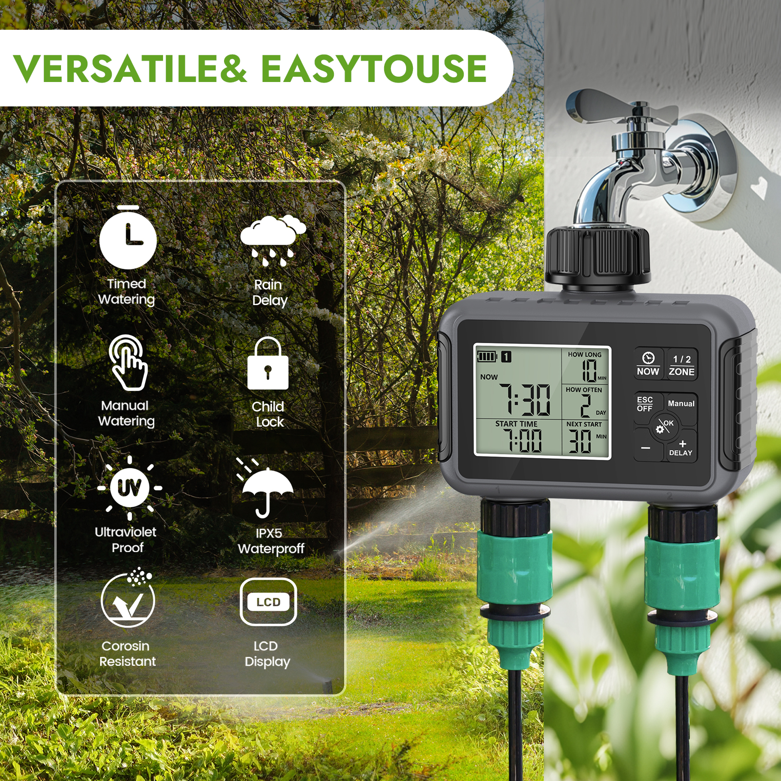 Dual Zone Independent Smart LC - Smart Garden Keeper recension och pris