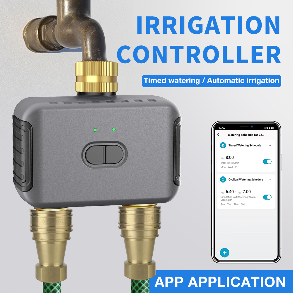 Tuya 2 Zone Watering Timer Gar - Smart Garden Keeper recension och pris
