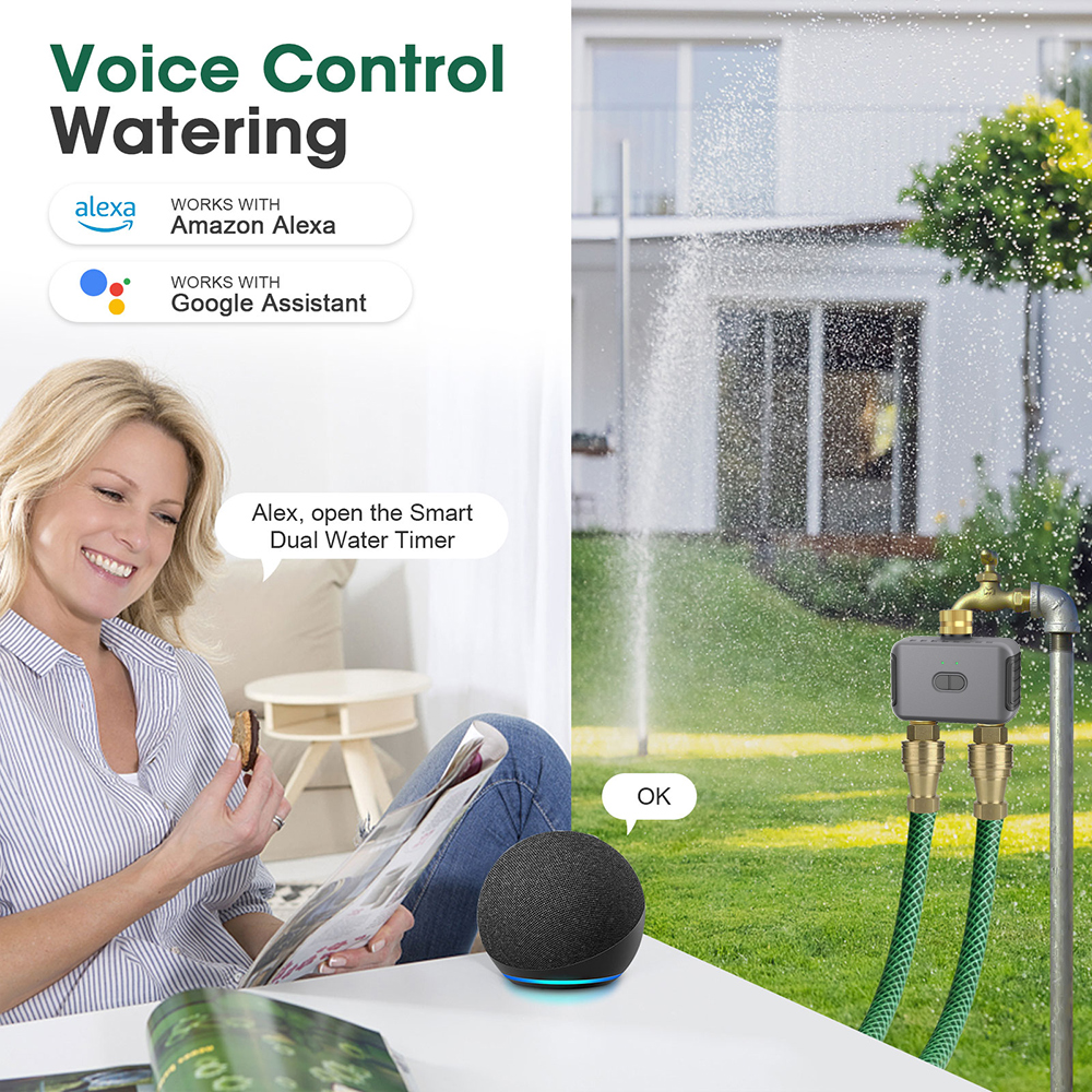 Tuya 2 Zone Watering Timer Gar - Smart Garden Keeper recension och pris