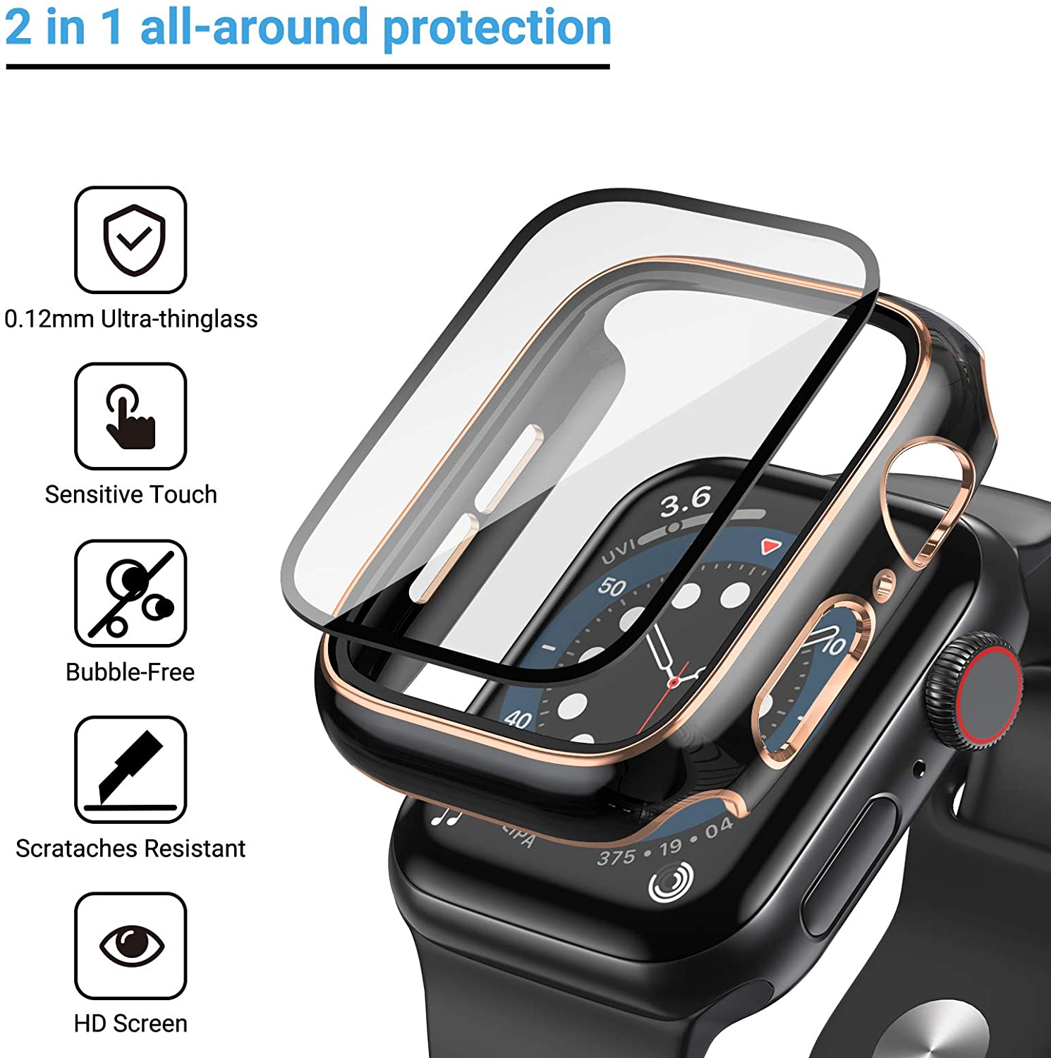 Cover For Apple watch Case 45m - Smart Garden 9 recension och pris